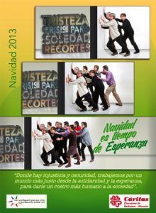 Cartel caritas navidad 2013 hoja 1